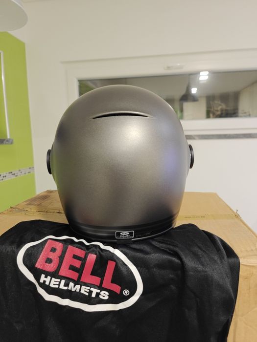 Capacete mota Bell retro