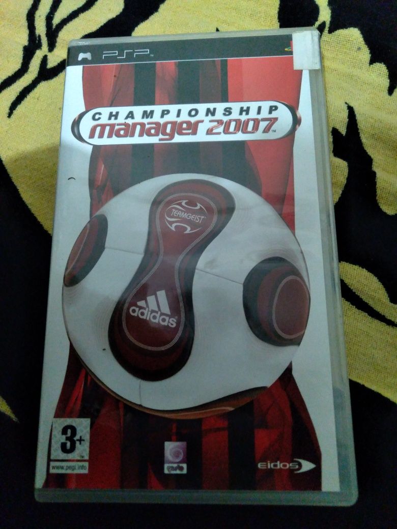 Jogo PS2 Championship Manager 2007