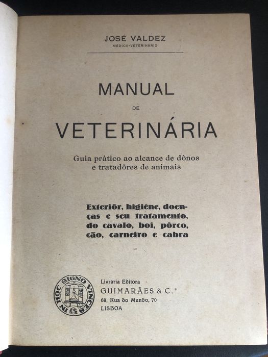 Manual de Veterinaria de Jost Valdez