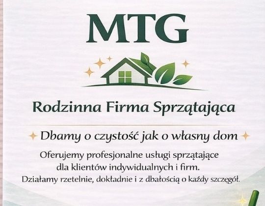 Sprzątanie domów i mieszkań