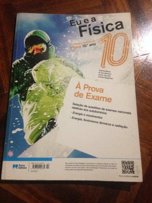 Livros de Física e Quìmica 10 ano SEM MANUAL