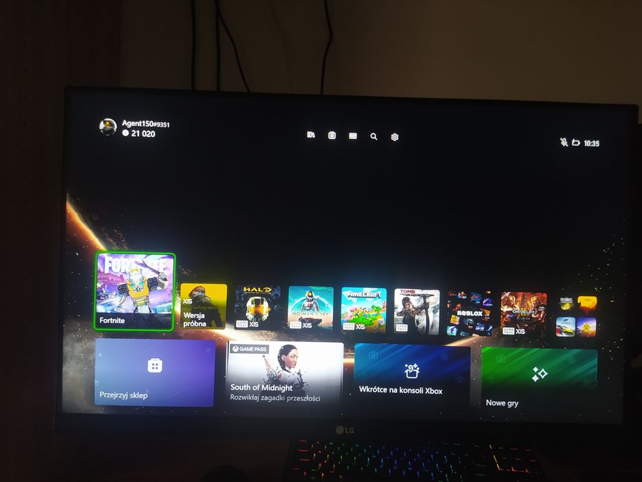 Monitor do pracy lub gier