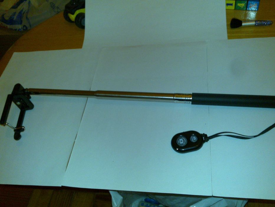 selfie stick, monopé extensível, esticador para selfies (monopod)