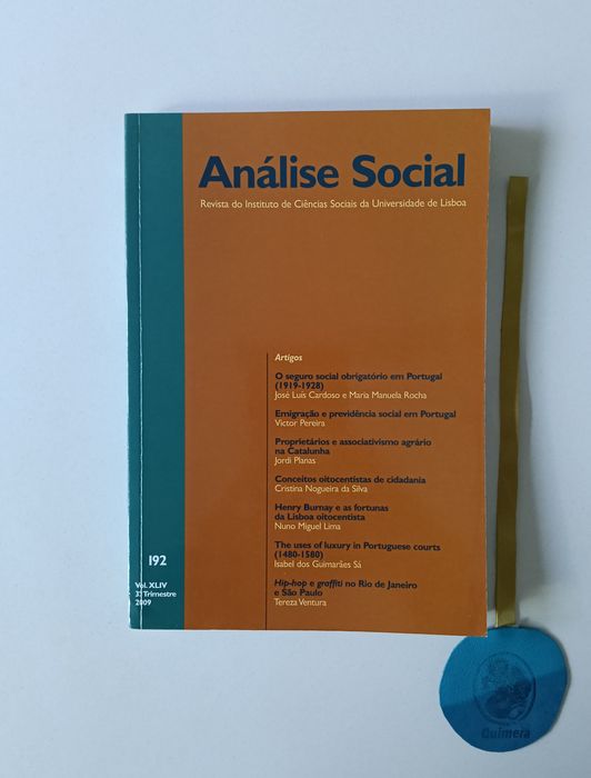 Análise social n.º 186,188,189,190,192,193 cada 8€