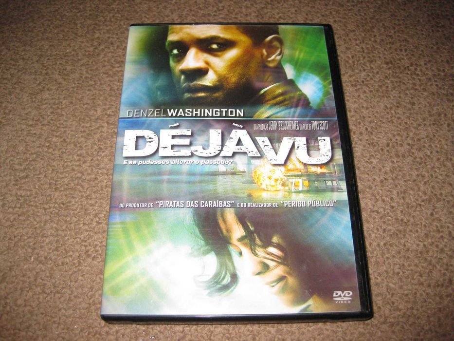 DVD "Déjà Vu" com Denzel Washington