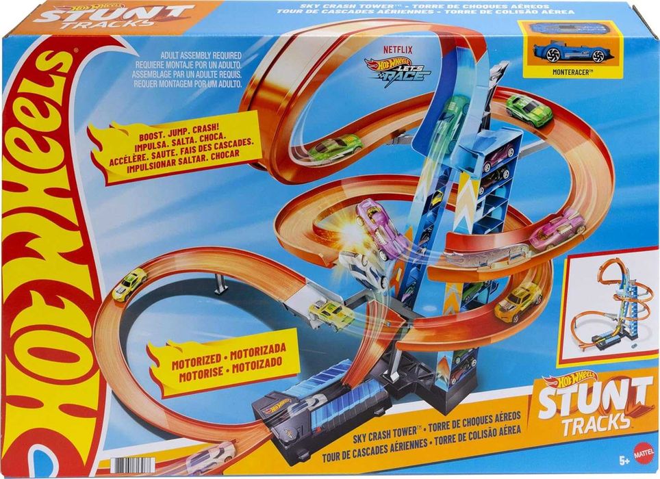 Трек Хот Вілс Хмарочос Падіння з Вежі Hot wheels GJM76
