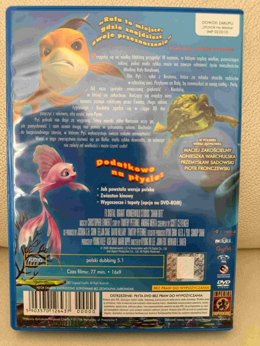 Sposób na rekina DVD dla dzieci