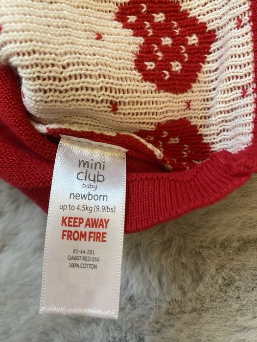 Minialbum nowa sukienka new born renifer święta 4,5 kg noworodek