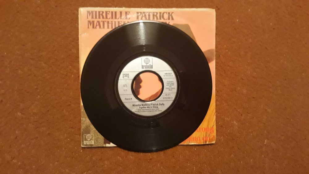 Mireille Mathieu & Patrick Duffy - Together we're strong - single
