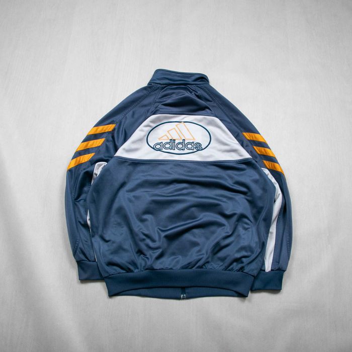 Adidas y2k trackjacket bluza dresowa L duże logo