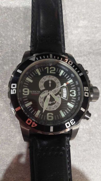 Чоловічий швейцарський годинник Invicta 4901