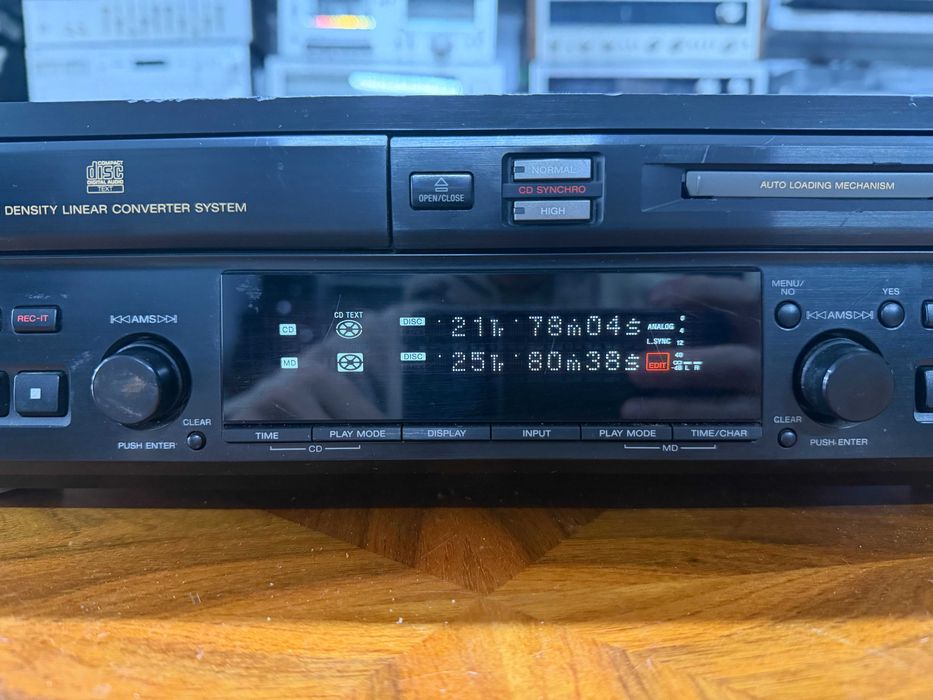 Oddtwarzacz MiniDisc i CD Sony MXD-D3 nagrywarka, Audio Room