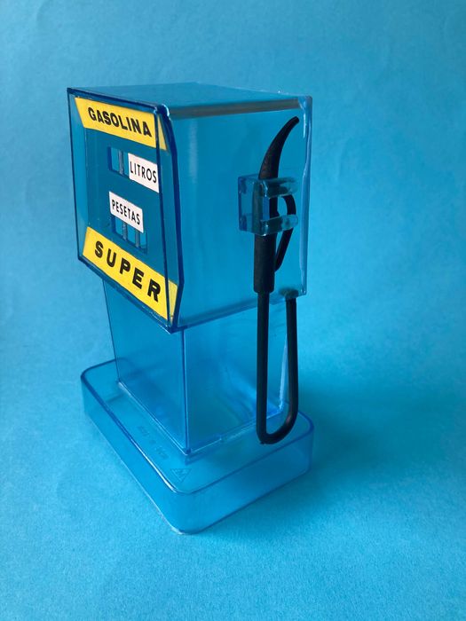 Dispensador Mini Bomba de Gasolina Super em plástico Anos 70/80