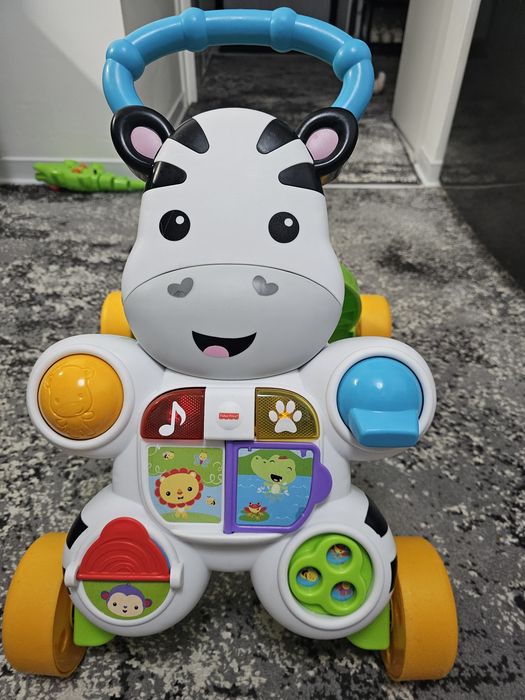 Музична каталка-ходунки Fisher-Price «Зебра»  6-36 місяців