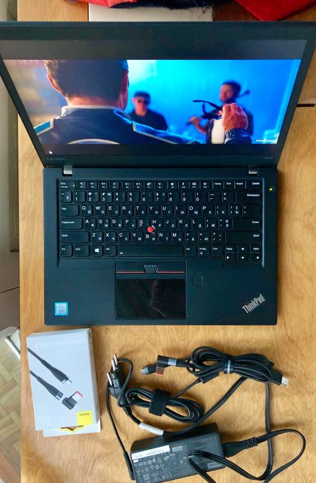 Lenovo Thinkpad i7-7600U 20GB RAM, 512GB SSD 2K IPS 14" 95% sRGB 2 бат