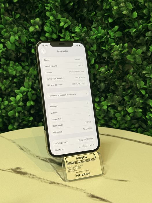 iPhone 12 Pro Max 512Gb Preto - Pague até 18x