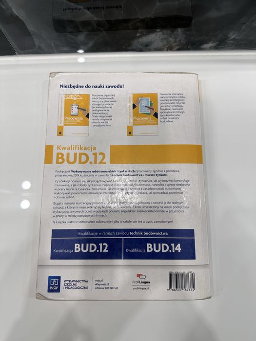 Bud 12 Wykonywanie robót murarskich i tynkarskich