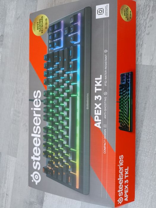 Klawiatura steelseries
Stan: jak nowa, używana bar