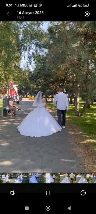 Свадебное платье