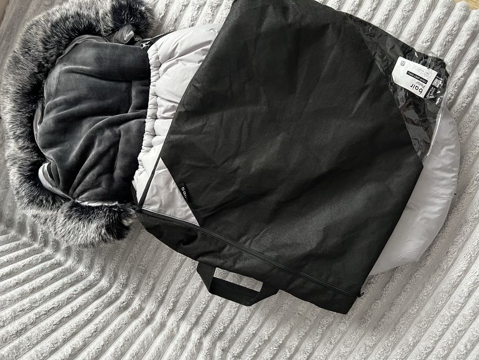 Зимовий конверт в коляску Bair Polar сірий