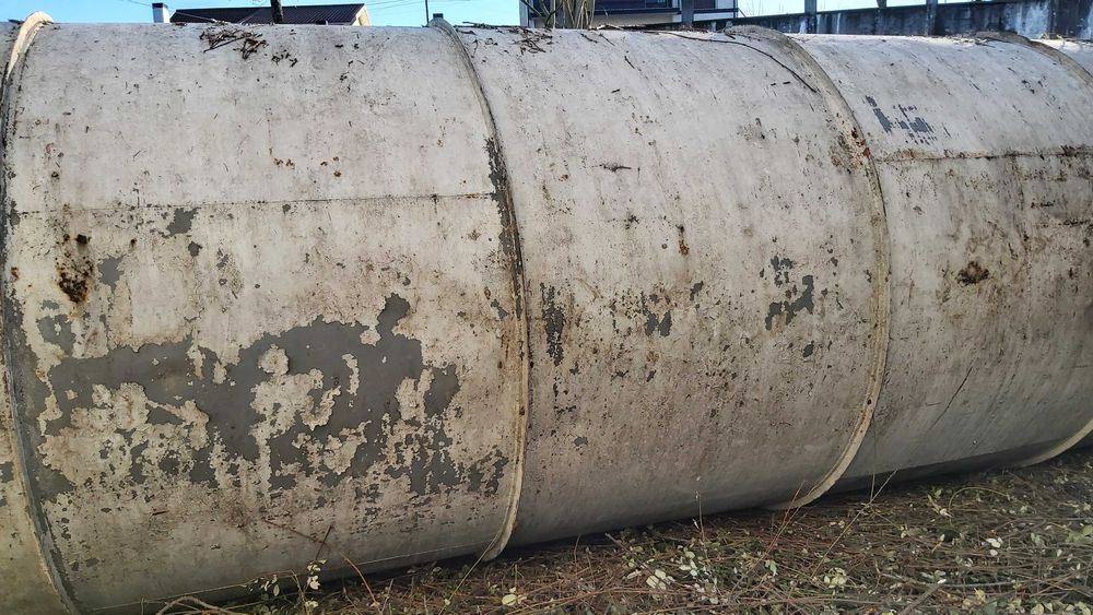 Silo de Cimento ou Pó de pedra.