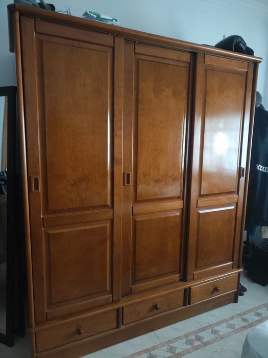 Mobília Quarto Pinho Mel