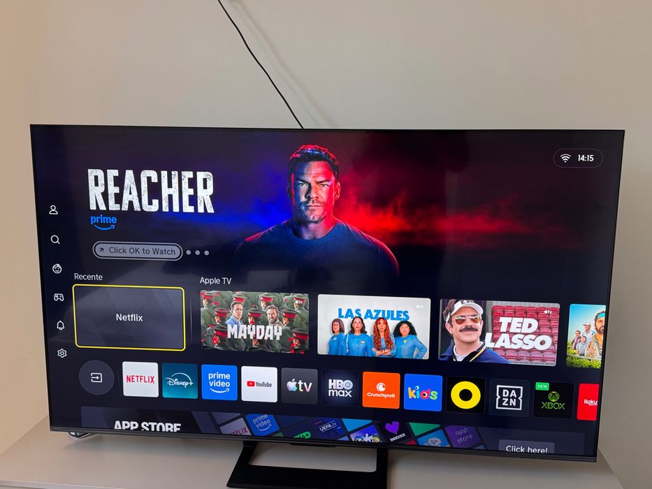 Televisão 75 polegadas Hisense Smart Tv