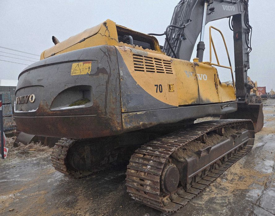koparka Volvo ec 360 blc zwolnica reduktor obrotu wieniec silnik pompa
