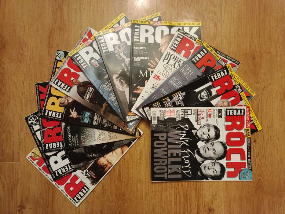 Teraz Rock (czasopismo rockowe), rok 2014 - wszystkie numery, stan bdb