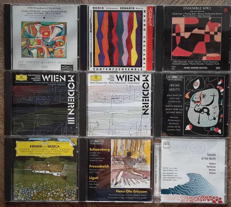 Muzyka współczesna na CD - różni kompozytorzy