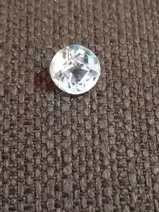 Topázio Azul Natural 6,55ct - Lapidação Fantasia (Brilho de Luxo)