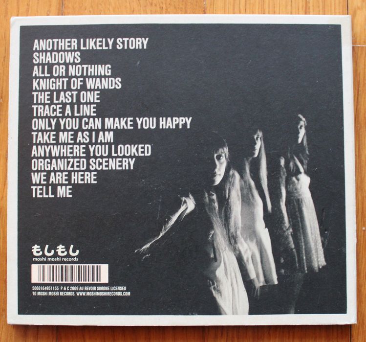 Capa do CD "Still Night, Still Light" - Au Revoir Simone (2009)