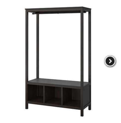 Roupeiro aberto IKEA gama Hemnes