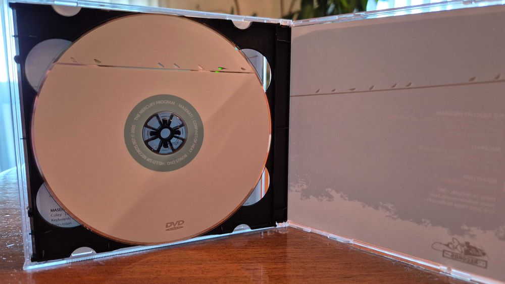 Vendo CD+DVD "Confines of Heat" Split EP, The MERCURY PROGRAM+MASERATI