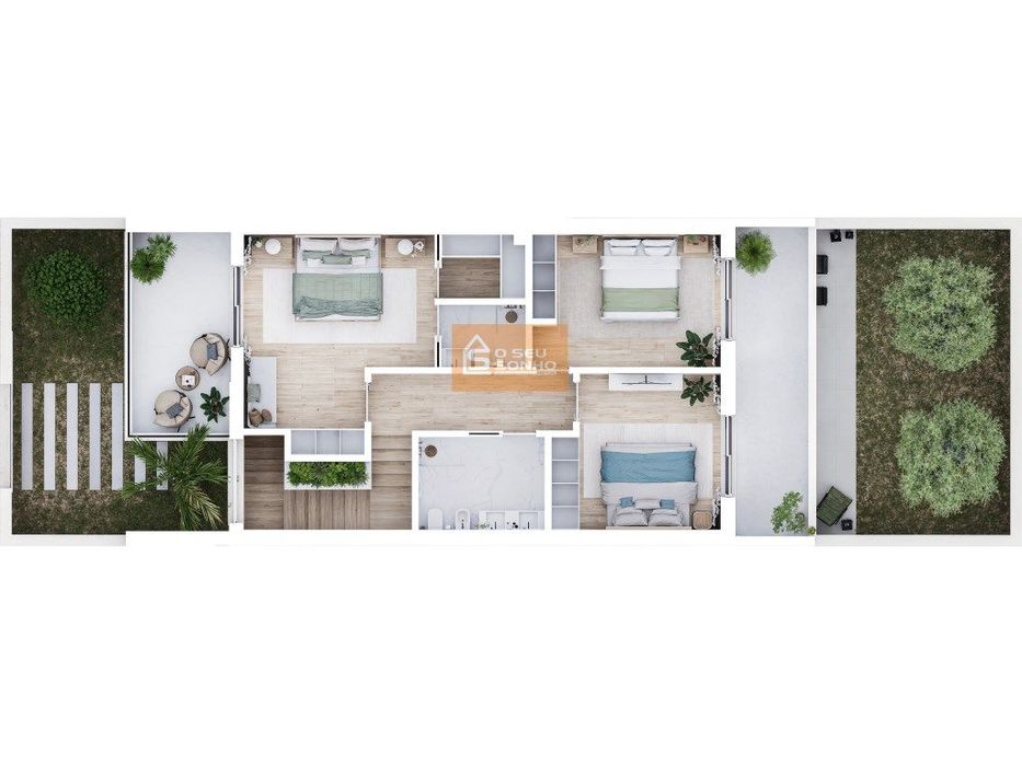 Lote com Projeto Aprovado para Moradia T4 no Centro de São Brás de ...