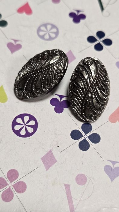 Klipsy vintage lekkie