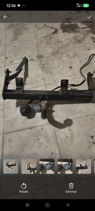 Gancho reboque Peugeot 106 completo homolgado