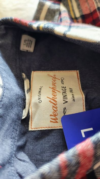 Koszula męska vintage watherproof L