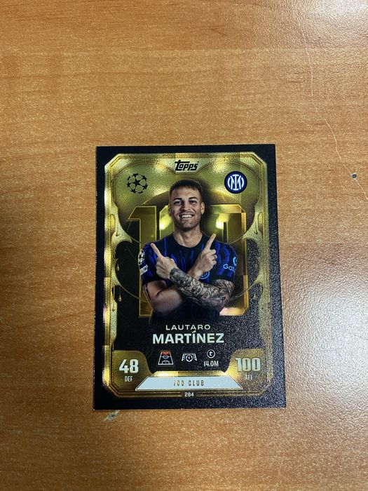 MATCH ATTAX - Lautaro Martinez - 100 CLUB