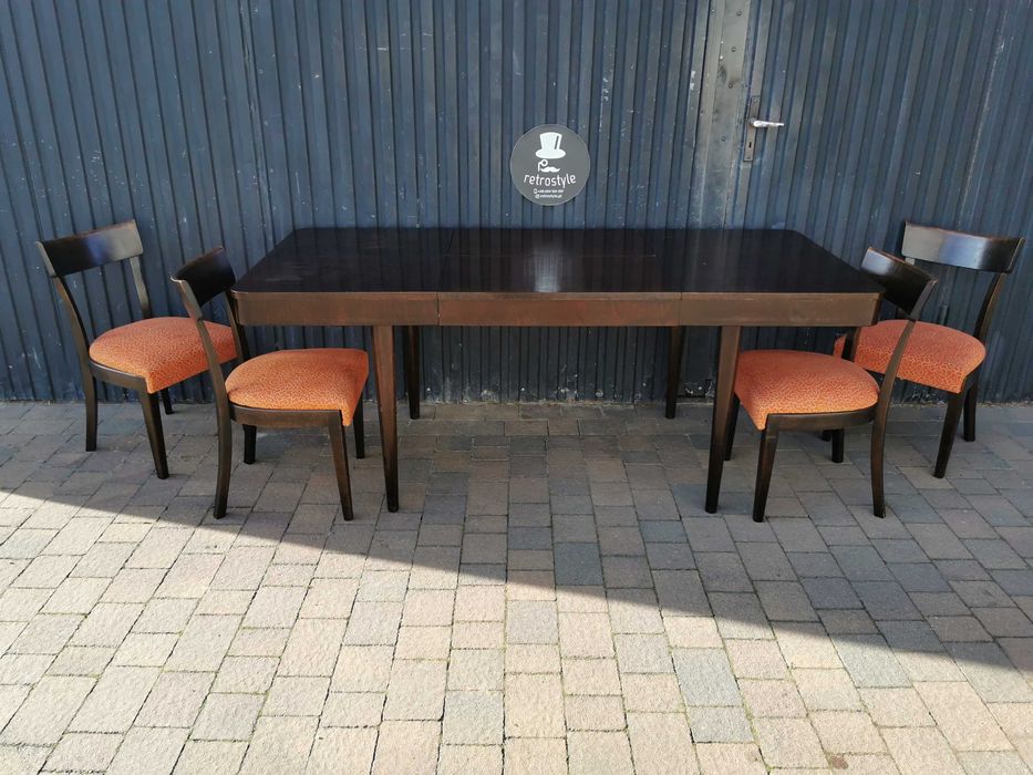 Krzesła ART DECO J. Halabala, Czechosłowacja '30-50 Design, Prl, RETRO