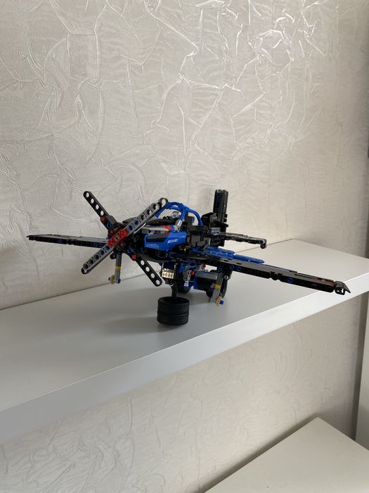 Lego Technic винищувач P-51D Mustang, лего літак, оригінал, кастом,