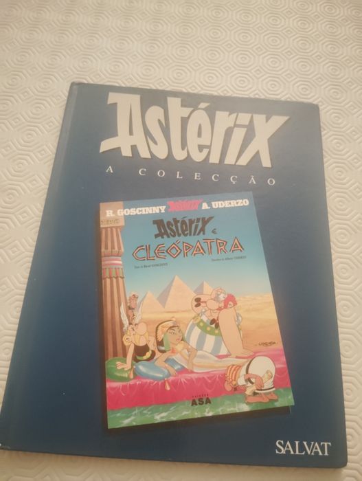 Livro Banda Desenhada Asterix e Cleópatra Vintage
