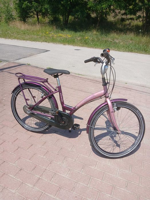 Rowerek rower 3biegi koła 24