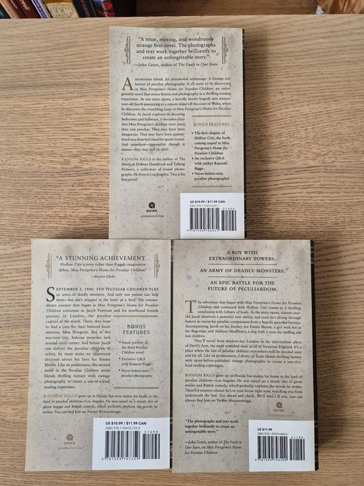 Peculiar Children de Ransom Riggs