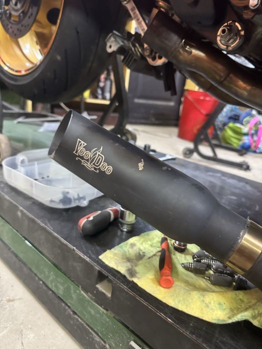 Voodoo Exhaust Hayabusa 1999-2020 Suzuki Full System Black