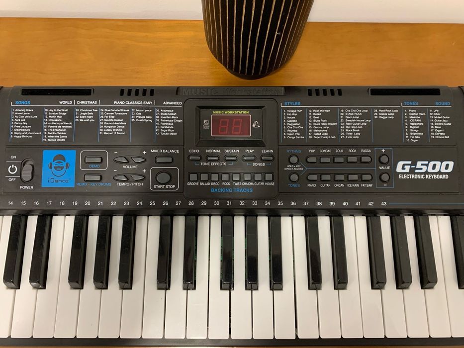 Teclado Musical Eletrônico G-500