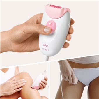 Depiladora BRAUN Silk Epil S3- nova, 3 anos de garantia