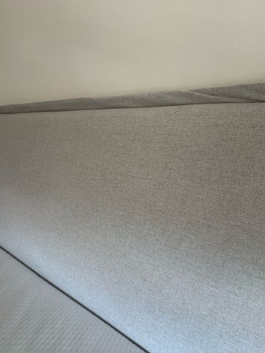 Cama de Casal com Arrumação (Canapé) e Cabeceira Estofada - 1.60x2.00m | Como Nova
