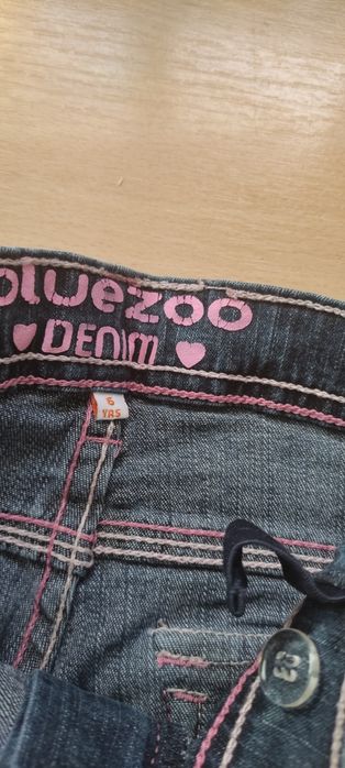 Jeansy Blue Zoo r.116 dzwony bootcut L6