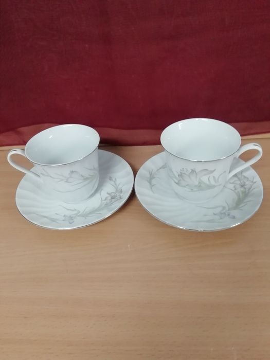 Conjunto de chá em porcelana chinesa.